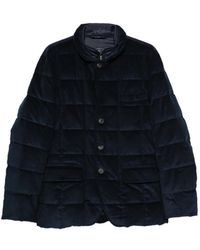 Fay - Quilted Corduroy Jacket - Lyst