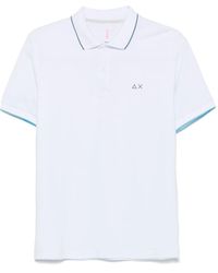 Sun 68 - Contrast-Trim Polo Shirt - Lyst