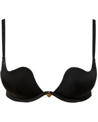 Twinset - Sweetheart-Neckline Charmeuse Push-Up Bra - Lyst