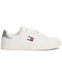 Tommy Hilfiger - Logo-Detail Low-Top Sneakers - Lyst