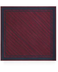 Dolce & Gabbana - Striped-Print Silk Twill Scarf - Lyst