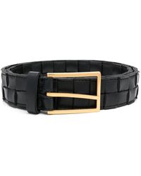 Bottega Veneta - Intrecciato Leather Belt - Lyst
