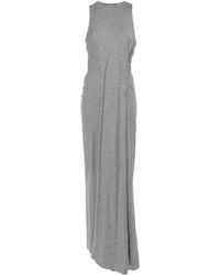Victoria Beckham - Gathered-detail Maxi Dress - Lyst