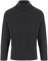 Giorgio Armani - High-Neck Cashmere Sweater - Lyst