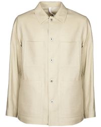 Hevò - Button Patch Pocket Jacket - Lyst