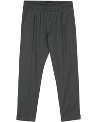 Low Brand - Taylor Slim-fit Cropped Trousers - Lyst