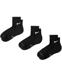 Nike - Everyday Elevated Socks (Set Of Three) - Lyst