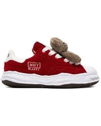 Maison Mihara Yasuhiro - X House "Blakey"Og Sole Chenille Embroidey Low-Top Sneaker - Lyst