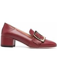 Bally - Janelle 40 Block Loafers - Lyst