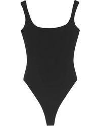 Entire studios - Square-Neck Sleeveless Bodysuit - Lyst