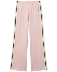 Palm Angels - Logo-Embroidered Side-Stripe Track Pants - Lyst