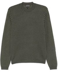 Emporio Armani - Wool Crewnekc Jumper - Lyst
