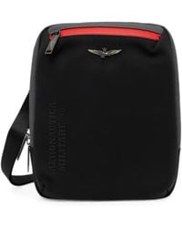 Aeronautica Militare - Helix Logo-Detail Messenger Bag - Lyst