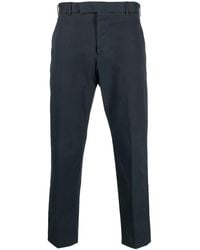 PT Torino - Feather-Detail Chino Trousers - Lyst