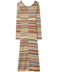 Paul Smith - Robe Signature Stripe En Maille Nervurée - Lyst