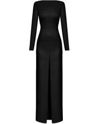 Aleksandre Akhalkatsishvili - Cut-Out Open-Back Maxi Dress - Lyst