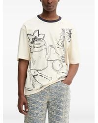 Desigual - Graphic-Print T-Shirt - Lyst