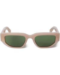 Off-White c/o Virgil Abloh - Greeley Rectangle-frame Sunglasses - Lyst