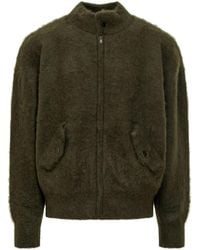 Laneus - Brushed-Effect Cardigan - Lyst