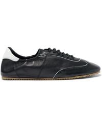 SCAROSSO - Riley Leather Sneakers - Lyst
