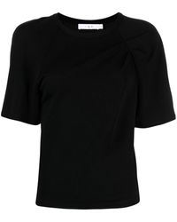IRO - T-shirt froncé à manches évasées - Lyst