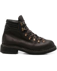 Guidi - Lace-Up Leather Hiking Boots - Lyst