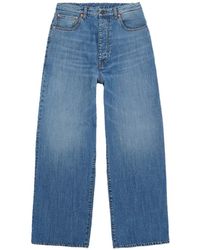 Fortela - Jaron Embroidered Baggy Jeans - Lyst