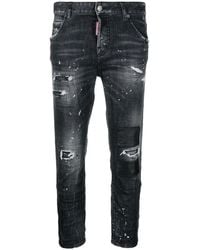 DSquared² - Vaqueros Cool Girl Con Efecto Envejecido - Lyst