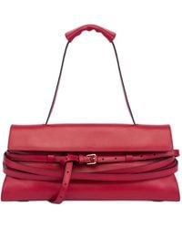 Moschino - Medium Tie Me Shoulder Bag - Lyst
