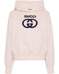 Gucci - Hoodie à logo GG - Lyst