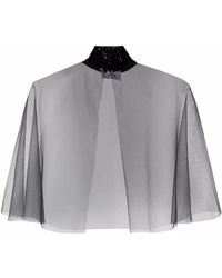 Atu Body Couture - スパンコールトリム シアートップ - Lyst