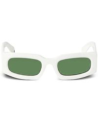 Off-White c/o Virgil Abloh - Cary Rectangle-Frame Sunglasses - Lyst