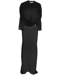 Entire studios - V-Neck Maxi Dress - Lyst