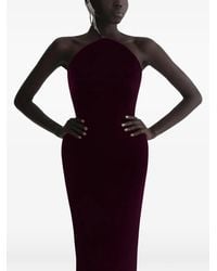 Mugler - Velvet Gown Dress - Lyst