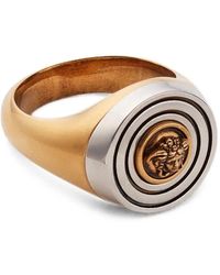 Versace - Orbit Ring - Lyst