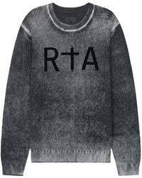 RTA - Ethan Logo-Detail Sweater - Lyst