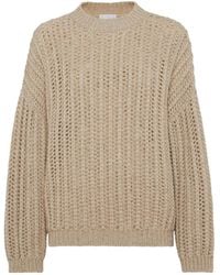 Brunello Cucinelli - チャンキーニット カシミアセーター - Lyst