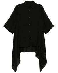 Yohji Yamamoto - Asymmetric-Hem Shirt - Lyst
