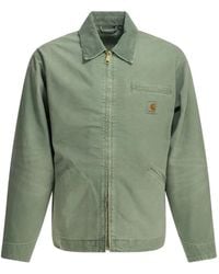Carhartt - Og Detroit Canvas Jacket - Lyst