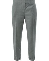 Thom Browne - Mid-Rise Tailored Trousers - Lyst