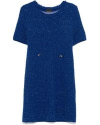 Marc Cain - Knitted Mini Dress - Lyst