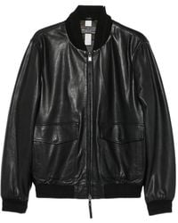 Bully - Leather Flap-Pocket Jacket - Lyst
