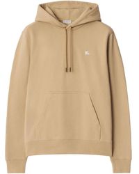 Burberry - Knight Stamp Cotton Hoodie - Lyst