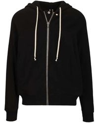 Rick Owens - Zip Hooded Sweatshirt - Lyst