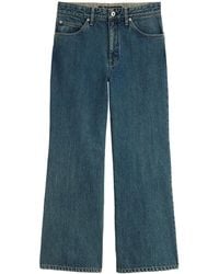 Jil Sander - Denim Wide-Leg Jeans - Lyst