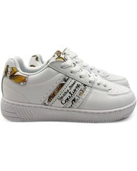 Versace Jeans Couture - Barocco-Print Sneakers - Lyst