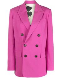 DSquared² - Peak-Lapel Double-Breasted Blazer - Lyst