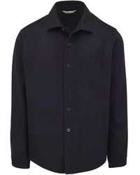 Maurizio Baldassari - Button-Fastening Patch-Pocket Shirt Jacket - Lyst