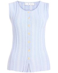 Proenza Schouler - Alyna Textured Vest - Lyst