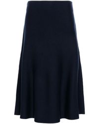 KHAITE - Falda con dobladillo peplum - Lyst
